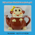 Funny cerámica galleta en forma de mono